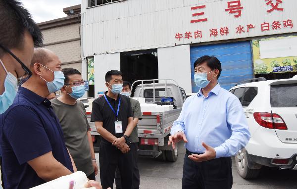 吴勇同志在昌吉市调研督导检查
