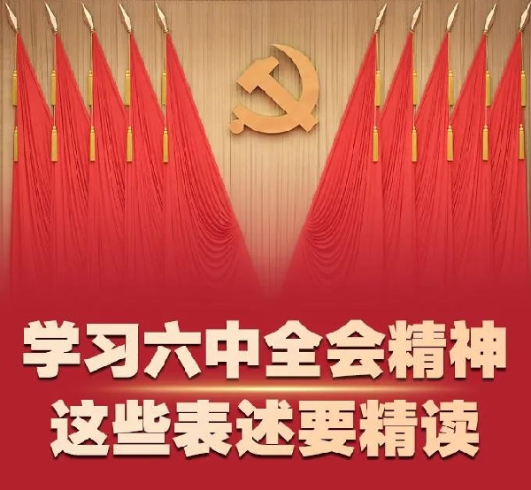 学习六中全会精神，这些表述要精读