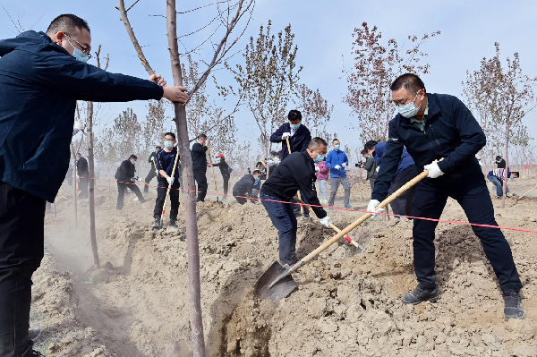 州纪委监委： 义务植树造林 共建绿色家园