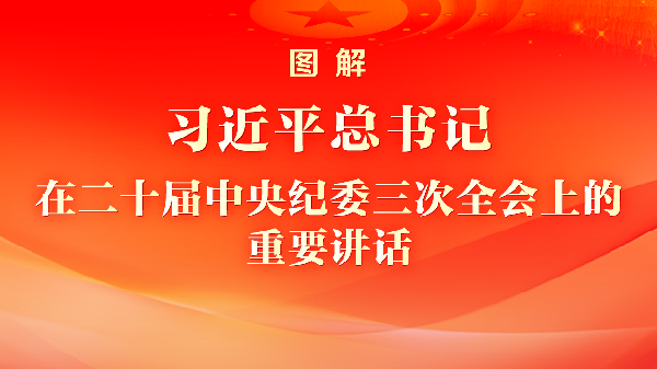 图解丨习近平总书记在二十届中央纪委三次全会上的重要讲话